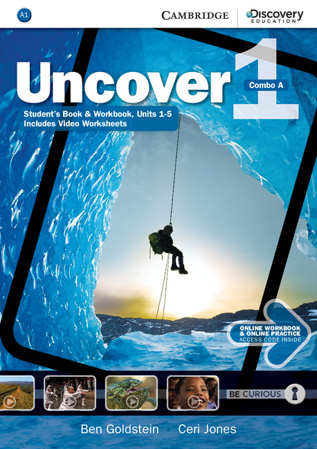 Книга Uncover Level 1 Combo A with Online Workbook and Online Practice Ben Goldstein