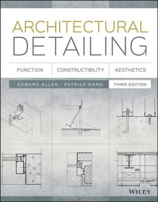 Libro Architectural Detailing - Function, Constructibility, Aesthetics 3e Edward Allen