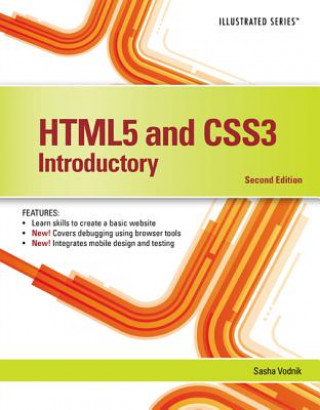 Książka HTML5 and CSS3, Illustrated Introductory Sasha Vodnik