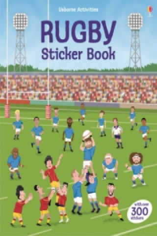 Livre Rugby Sticker book Jonathan Melmoth