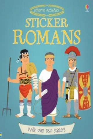 Kniha Sticker Dressing Romans Louie Stowell