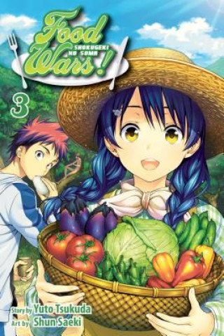 Knjiga Food Wars!: Shokugeki no Soma, Vol. 3 Yuto Tsukuda