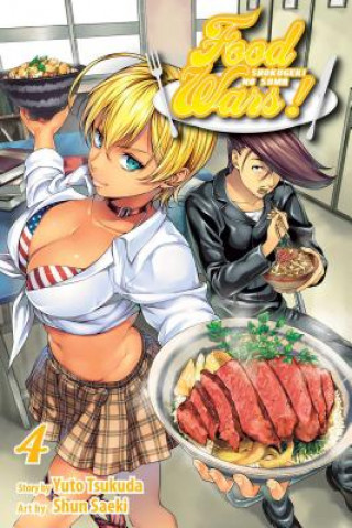 Kniha Food Wars!: Shokugeki no Soma, Vol. 4 Yuto Tsukuda
