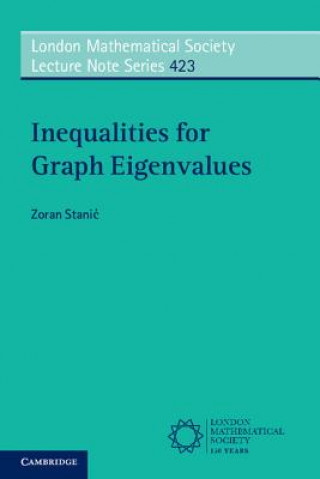 Kniha Inequalities for Graph Eigenvalues Zoran Stanić