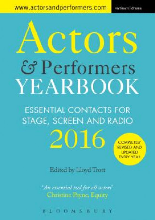 Carte Actors and Performers Yearbook 2016 Lloyd Trott