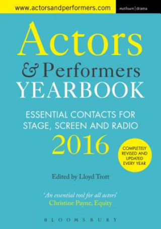 Kniha Actors and Performers Yearbook 2016 Lloyd Trott