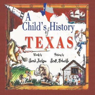 Carte Child's History of Texas Sarah Jackson