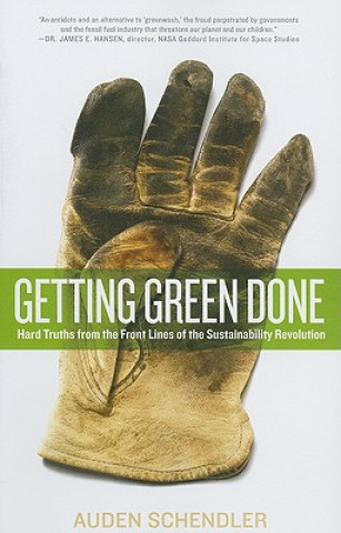 Kniha Getting Green Done Auden Schendler