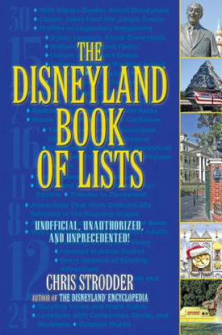 Carte Disneyland Book Of Lists Chris Strodder