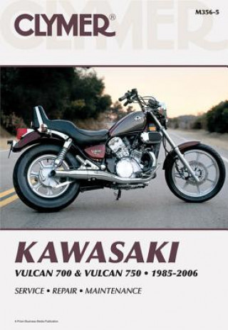 Kniha Clymer Kawasaki Vulcan 700 & Vulcan Ed Scott
