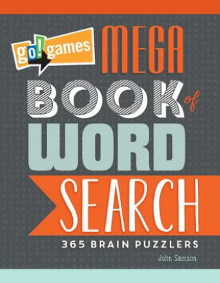 Kniha Go!Games Mega Book of Word Search John Samson