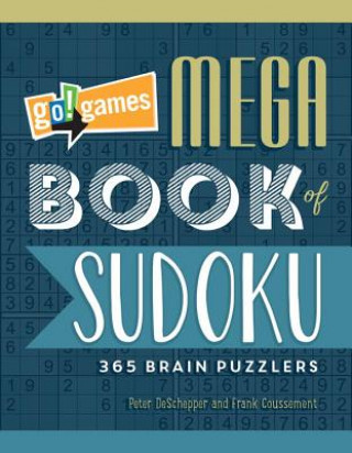 Kniha Go!Games Mega Book of Sudoku Peter De Schepper