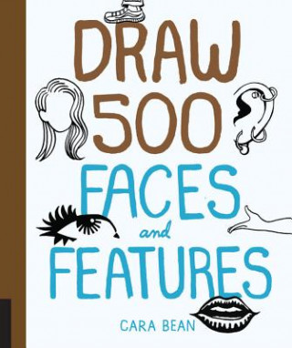 Libro Draw 500 Faces and Features Cara Bean