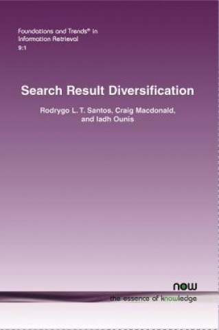 Buch Search Result Diversification Rodrygo L. T. Santos