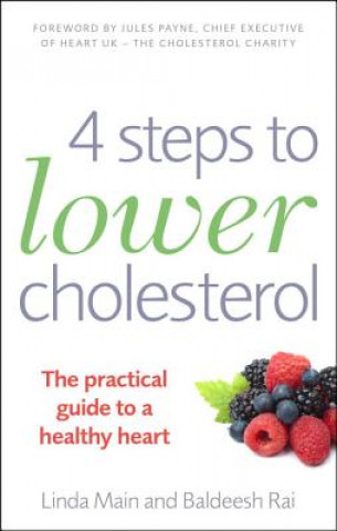 Kniha 4 Steps to Lower Cholesterol Linda Main