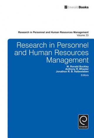 Книга Research in Personnel and Human Resources Management M Ronald Buckley