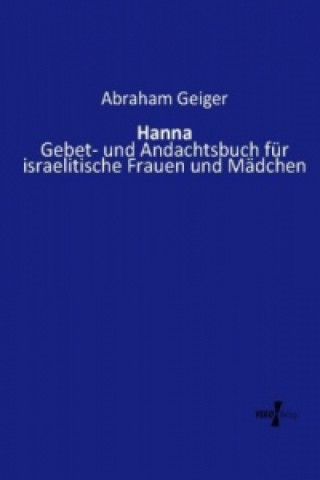 Könyv Hanna Abraham Geiger