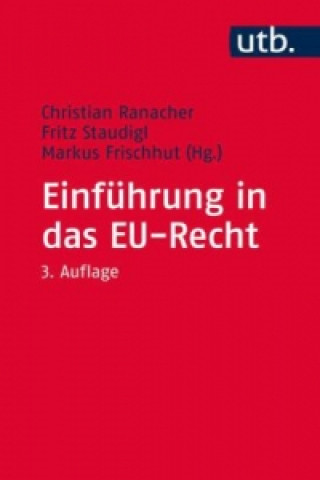 Książka Einführung in das EU-Recht Christian Ranacher