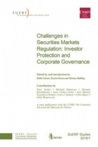 Könyv Challenges in Securities Markets Regulation: Investor Protection and Corporate Governance 