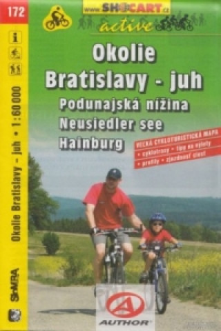 Nyomtatványok SC 172 Okolie Bratislavy juh, Podunajská nížina 1:60 000 