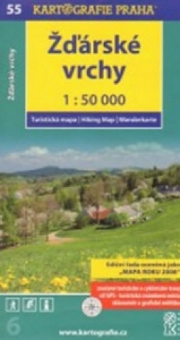 Materiale tipărite Žďárské vrchy 1:50 000 
