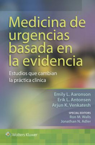 Kniha Medicina de urgencias basada en la evidencia Emily L. Aaronson