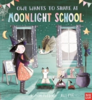 Carte Owl Wants to Share at Moonlight School Simon Puttock