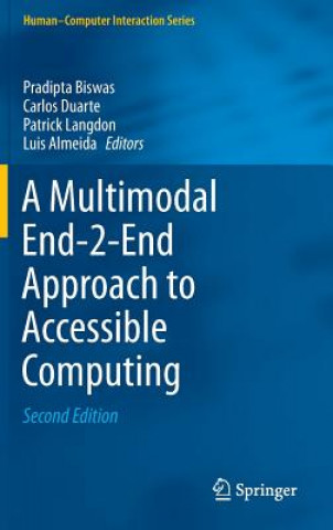 Kniha Multimodal End-2-End Approach to Accessible Computing Pradipta Biswas