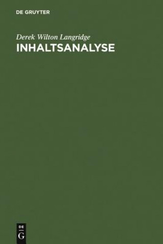 Book Inhaltsanalyse Derek Wilton Langridge