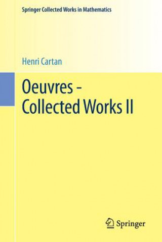 Carte Oeuvres - Collected Works II Henri Cartan