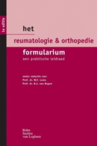 Carte Het reumatologie & orthopedie formularium LEMS  W.F.