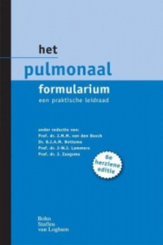 Könyv Het pulmonaal formularium J. M. M. Van Den Bosch