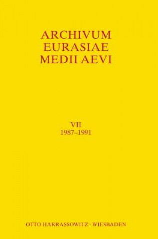 Knjiga Archivum Eurasiae Medii Aevi VII 1987-1991 Thomas T Allsen