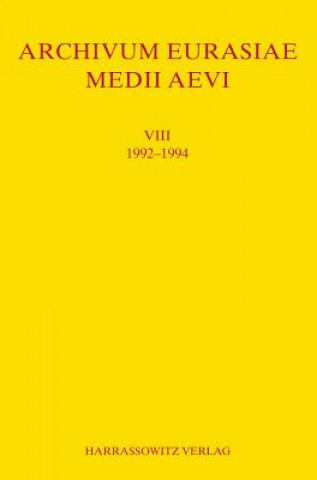 Buch Archivum Eurasiae Medii Aevi VIII 1992-1994 Thomas T Allsen