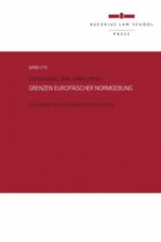 Kniha Grenzen europäischer Normgebung Wernhard Möschel