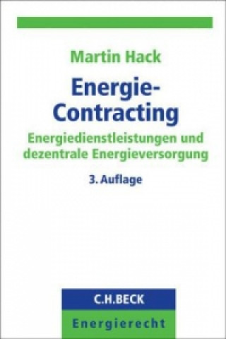 Kniha Energie-Contracting Martin Hack
