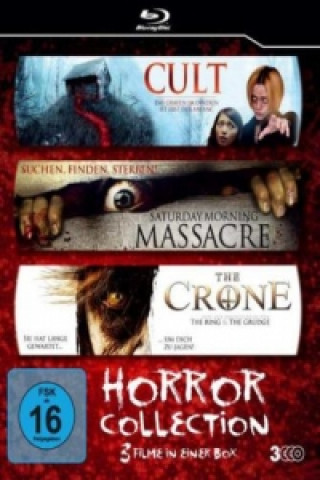 Filmek Horror-Collection-Box - 3 Filme in einer Box, 3 Blu-rays 