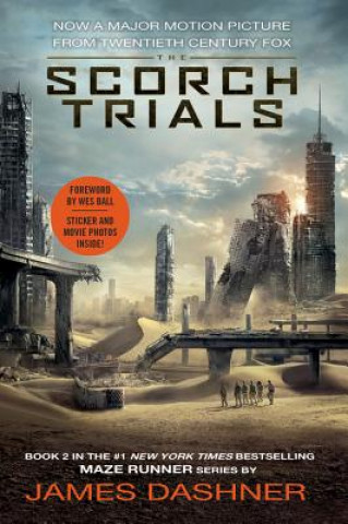 Kniha Maze Runner - The Scorch Trials Movie Tie-in Edition James Dashner