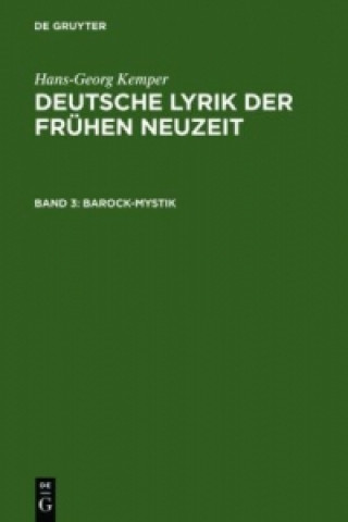 Kniha Barock-Mystik Hans-Georg Kemper