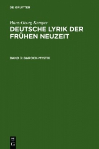 Książka Barock-Mystik Hans-Georg Kemper