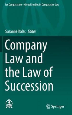 Könyv Company Law and the Law of Succession Susanne Kalss