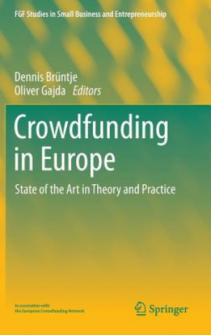 Książka Crowdfunding in Europe Dennis Brüntje