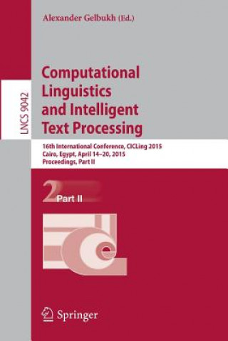 Книга Computational Linguistics and Intelligent Text Processing Alexander Gelbukh