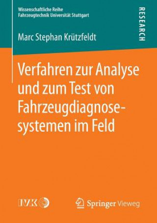 Buch Verfahren Zur Analyse Und Zum Test Von Fahrzeugdiagnosesystemen Im Feld Marc Stephan Krutzfeldt