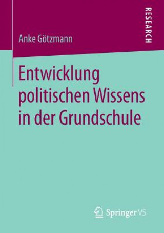 Carte Entwicklung Politischen Wissens in Der Grundschule Anke Gotzmann