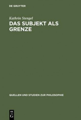 Βιβλίο Subjekt als Grenze Kathrin Stengel