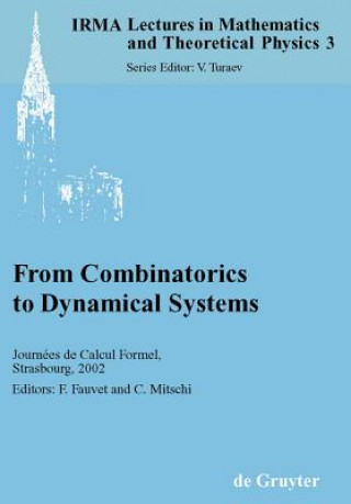Kniha From Combinatorics to Dynamical Systems Frederic Fauvet