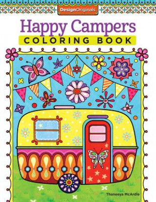 Kniha Happy Campers Coloring Book Thaneeya McArdle