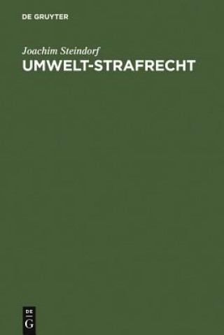 Knjiga Umwelt-Strafrecht Joachim Steindorf