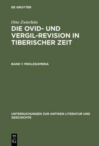 Kniha Prolegomena Otto Zwierlein